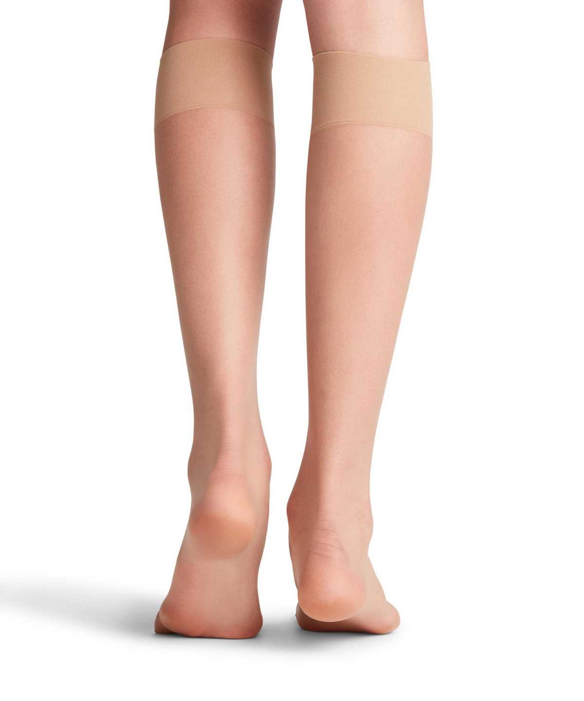 Falke Shelina 12 DEN Knee-high Socks Naisten Sukat Beige | 90153DYRE