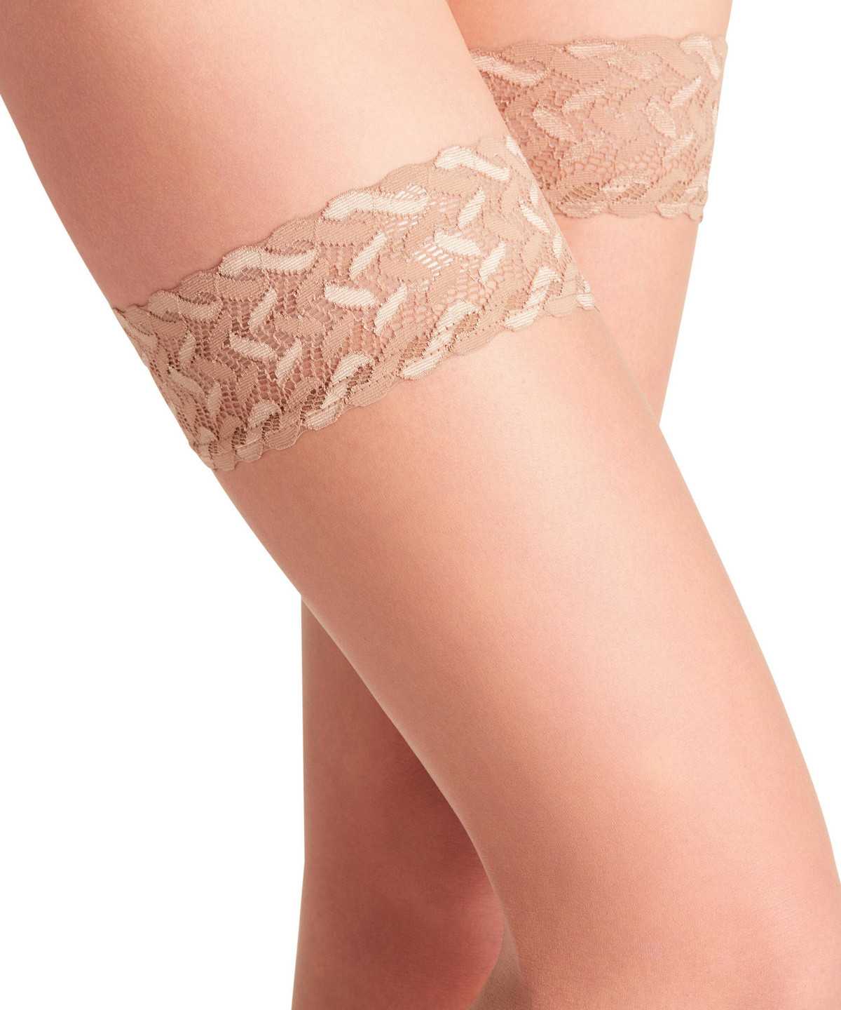 Falke Shelina 12 DEN Stay-ups Naisten Thigh Highs Beige | 03426XMGE