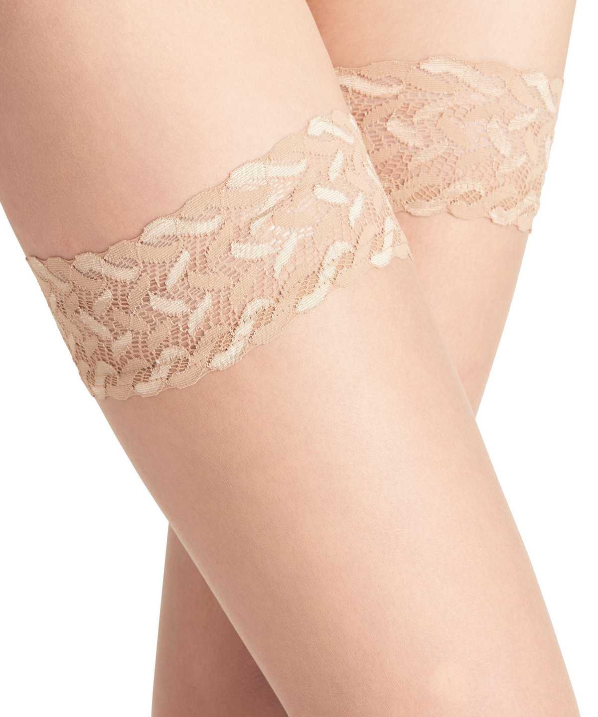 Falke Shelina 12 DEN Stay-ups Naisten Thigh Highs Beige | 41629BMFX