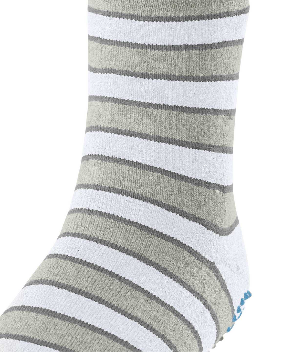 Falke Simple Stripes House socks Lasten Sukat Harmaat | 36927QAES