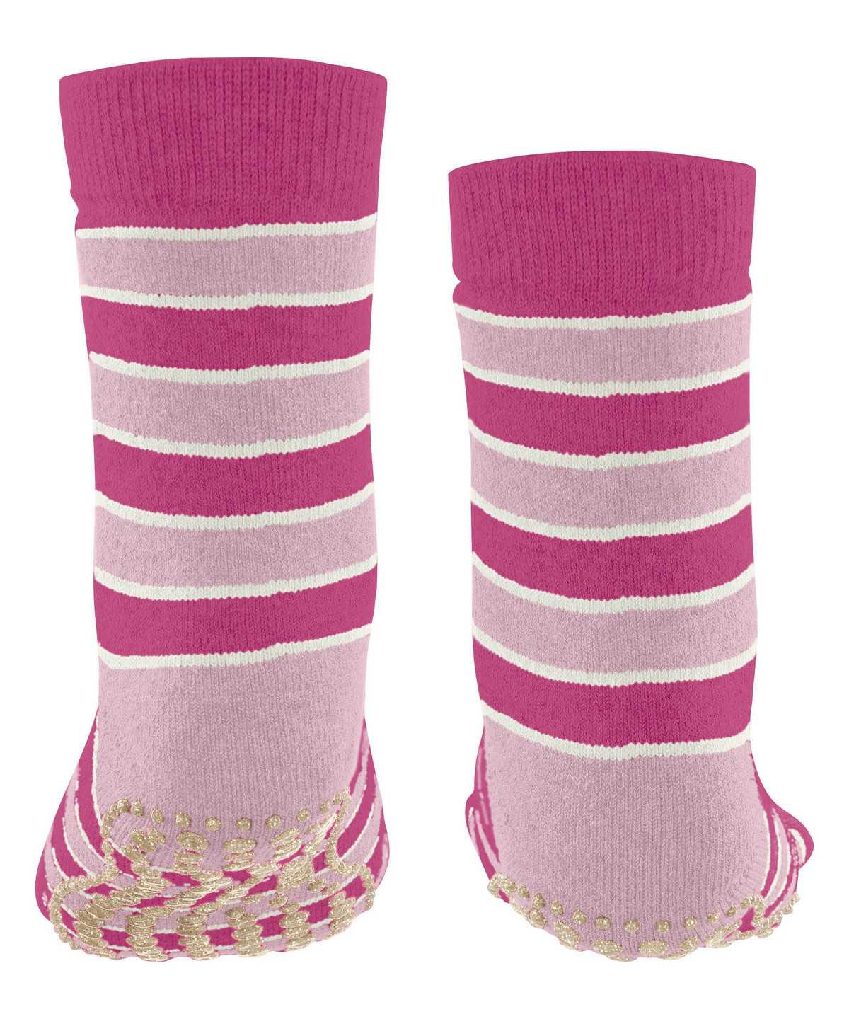 Falke Simple Stripes House socks Lasten Sukat Pinkki | 69751WFOG