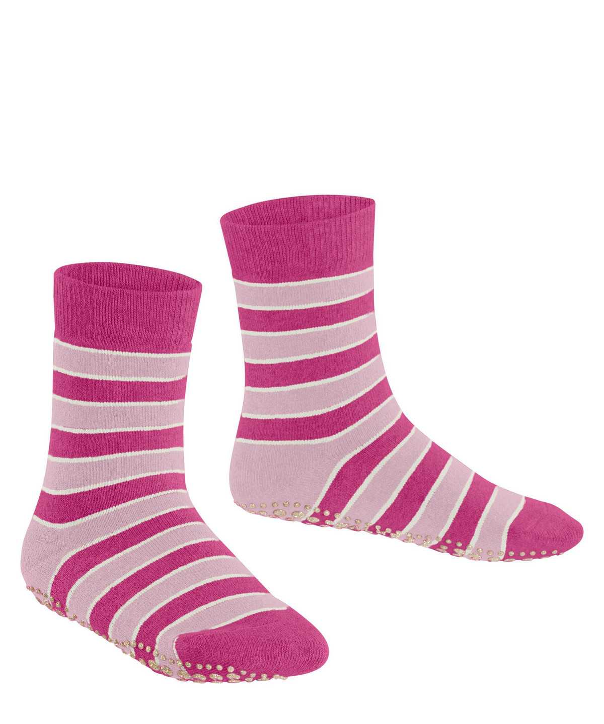 Falke Simple Stripes House socks Lasten Sukat Pinkki | 69751WFOG