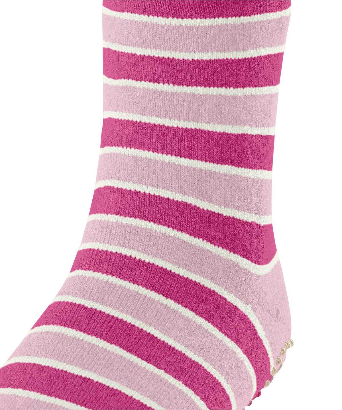 Falke Simple Stripes House socks Lasten Sukat Pinkki | 69751WFOG