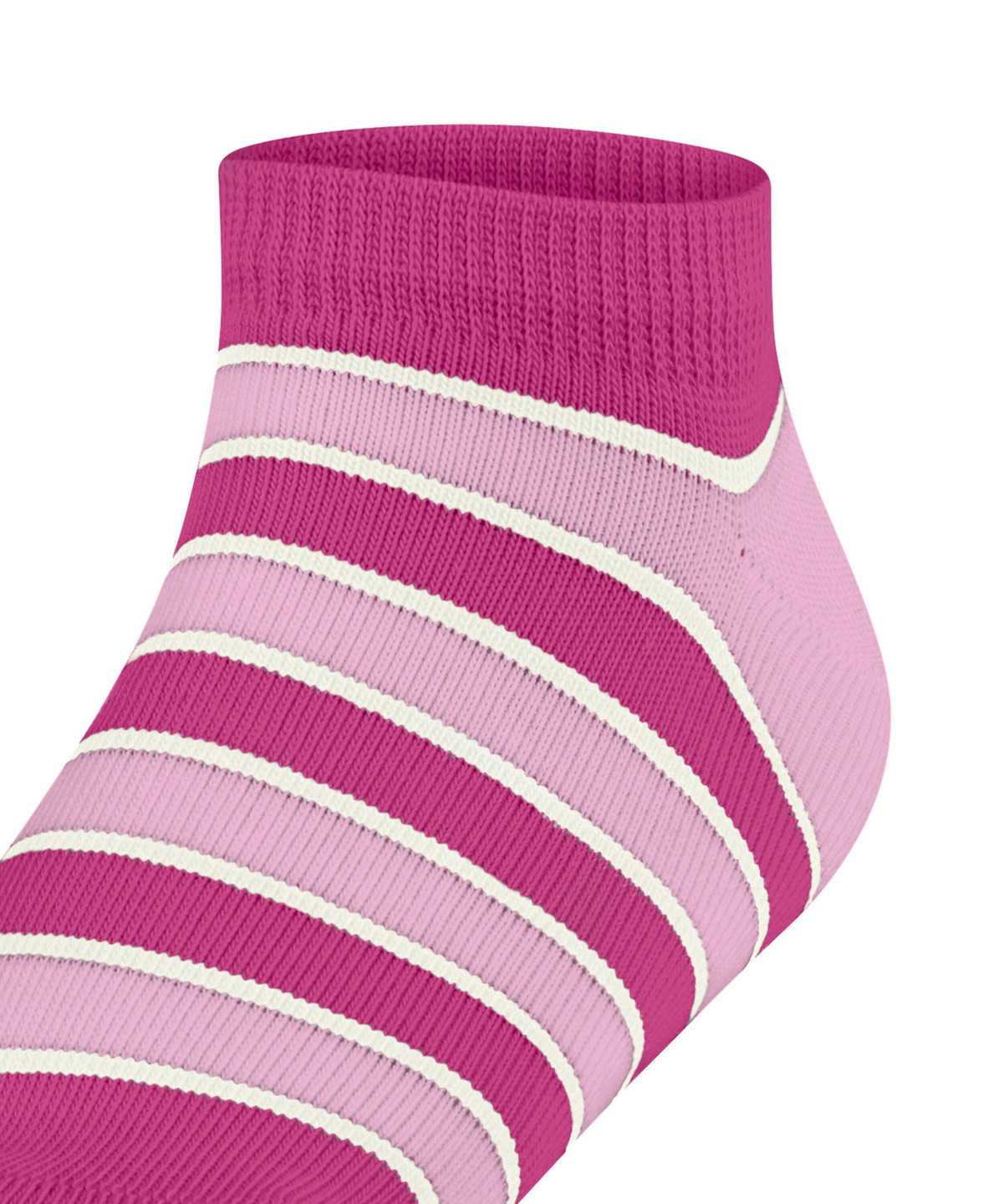 Falke Simple Stripes Sneaker socks Lasten Sukat Pinkki | 91430VKWP