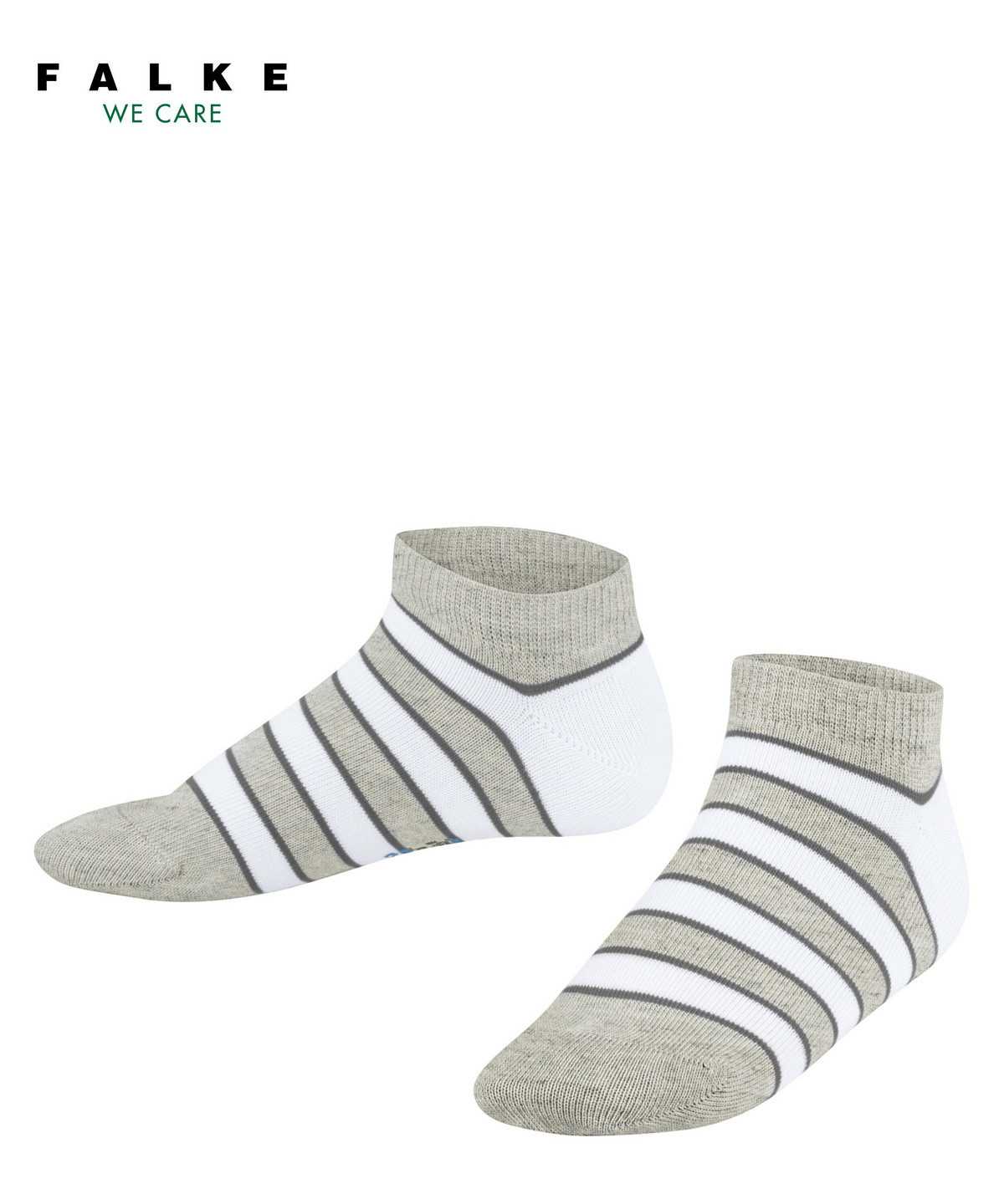 Falke Simple Stripes Sneaker socks Lasten Sukat Harmaat | 10368NQDW