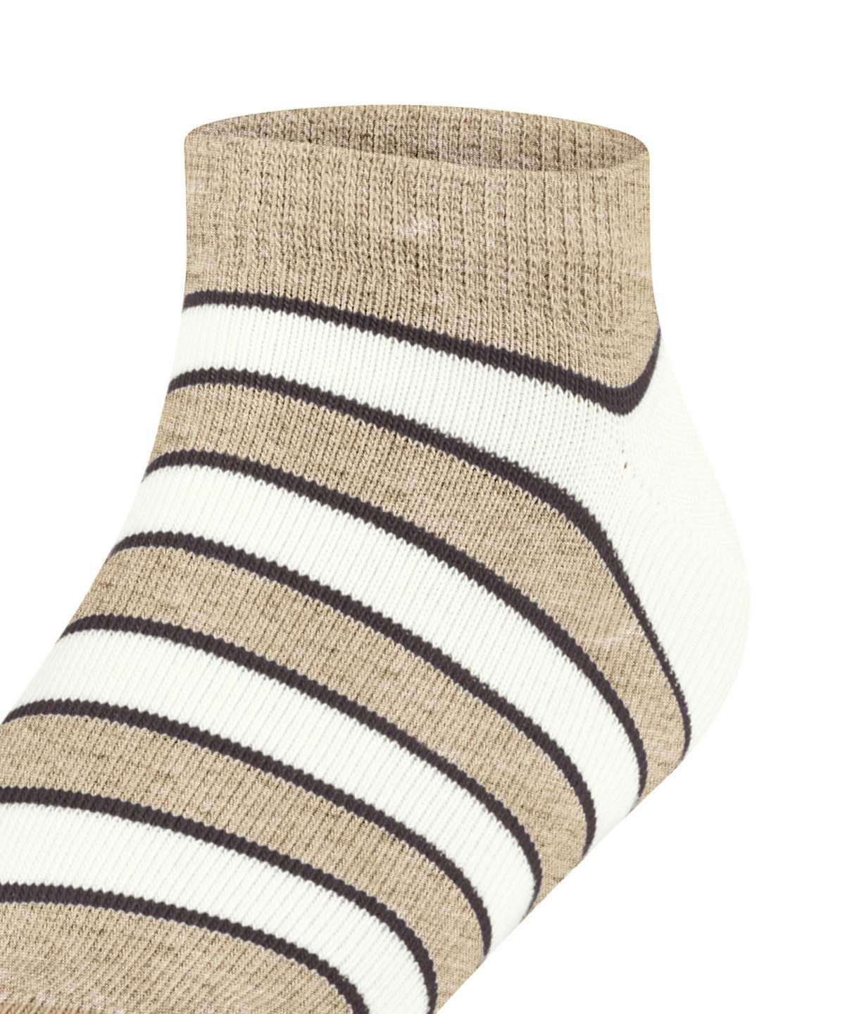 Falke Simple Stripes Sneaker socks Lasten Sukat Beige | 26903CEDH