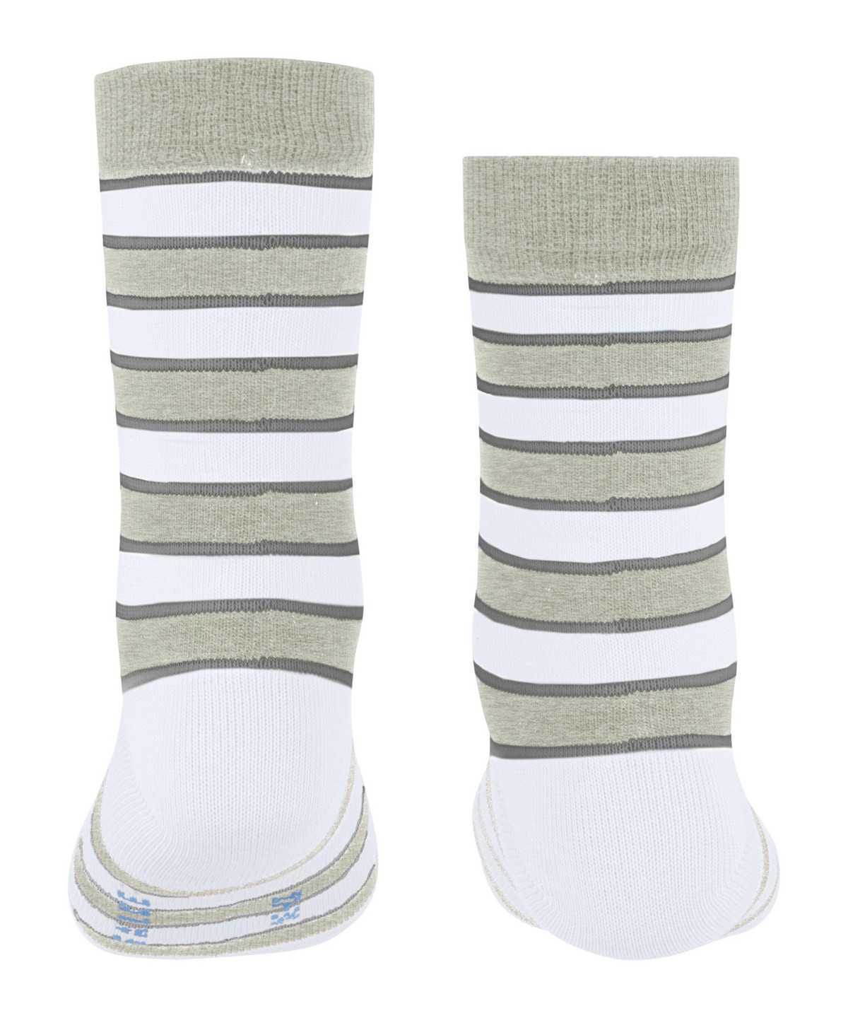 Falke Simple Stripes Socks Lasten Sukat Harmaat | 37809STKY