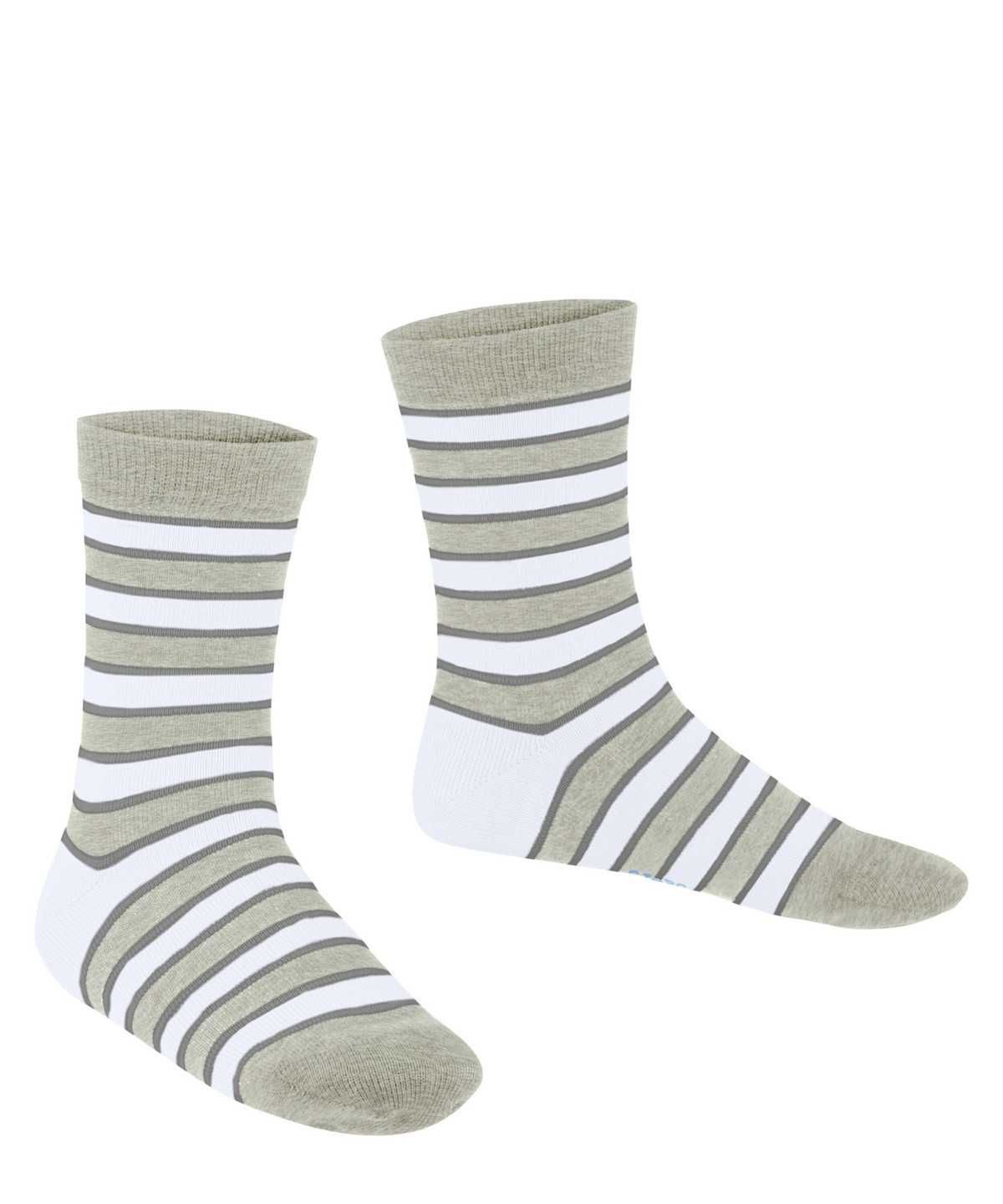 Falke Simple Stripes Socks Lasten Sukat Harmaat | 37809STKY