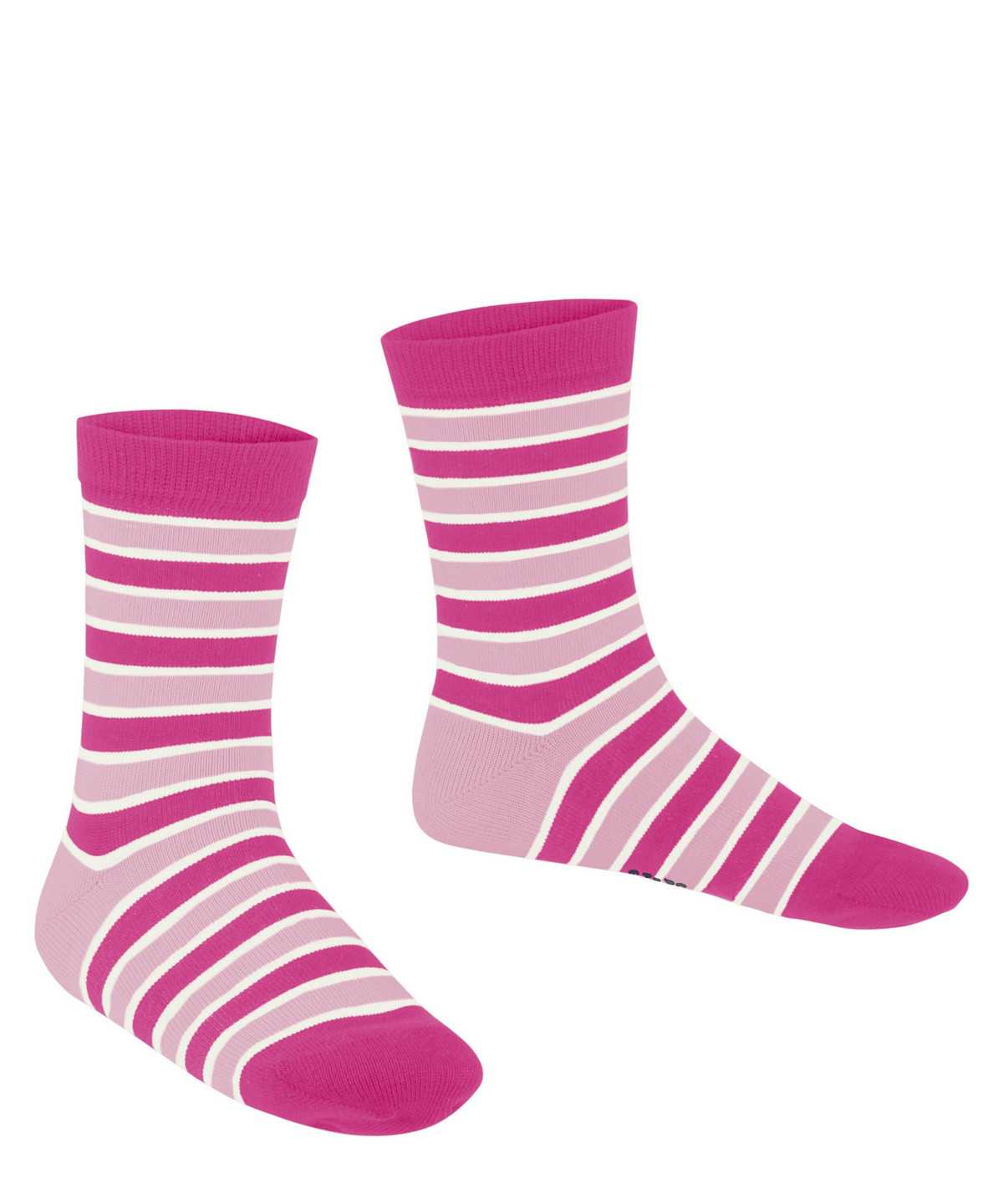 Falke Simple Stripes Socks Lasten Sukat Pinkki | 82675XMGP