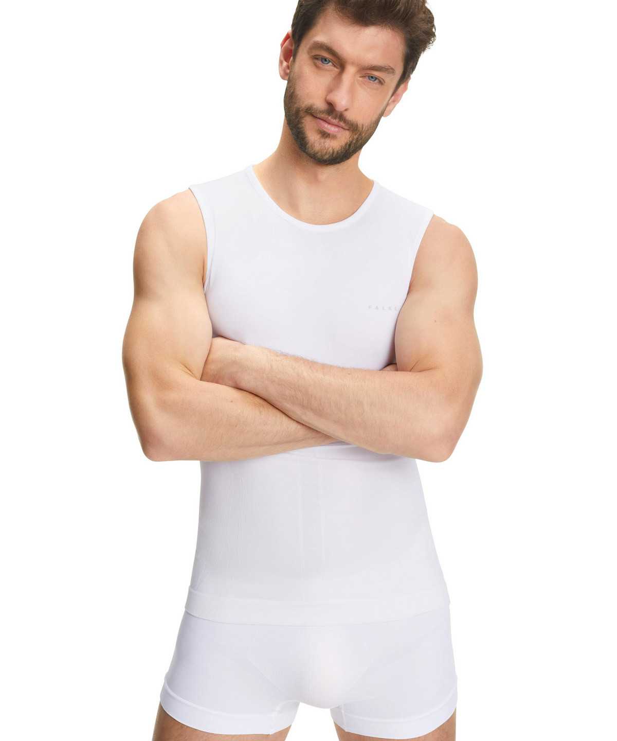 Falke Singlet Warm Miesten Functional Underwear Valkoinen | 61023VPOD