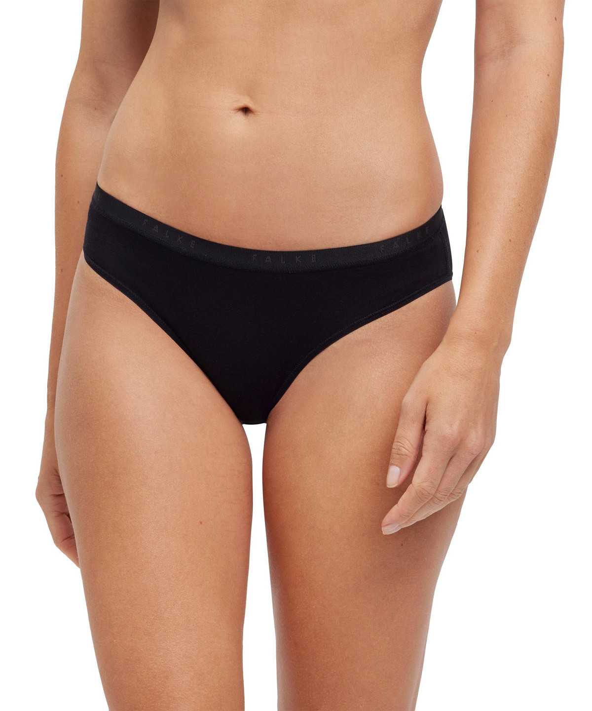 Falke Slip Daily Climate Control Naisten Panties & Slips Mustat | 38247VDAM