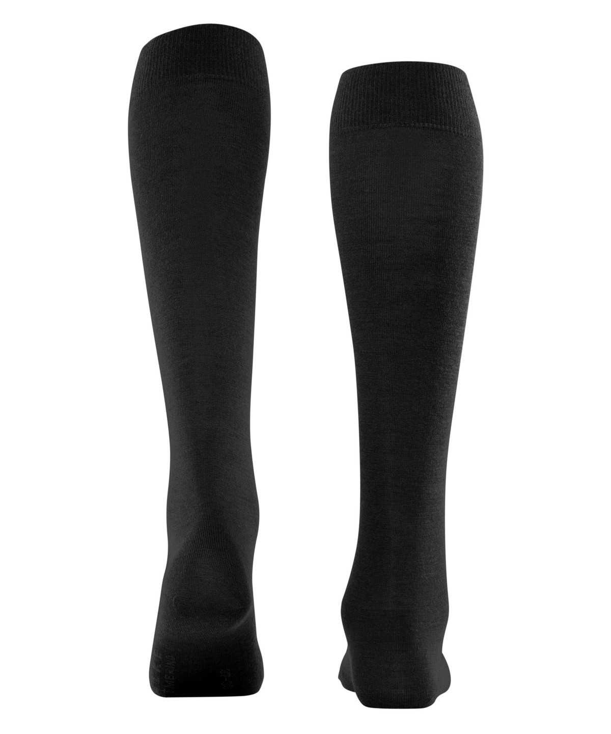 Falke Softmerino Knee-high Socks Naisten Sukat Mustat | 53162YWVO