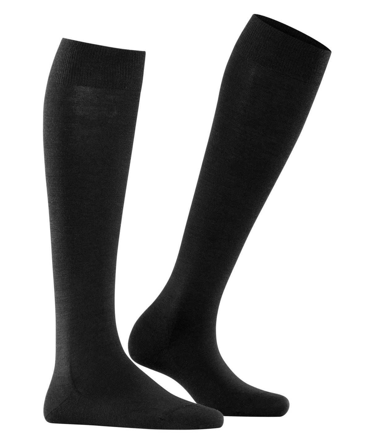 Falke Softmerino Knee-high Socks Naisten Sukat Mustat | 53162YWVO