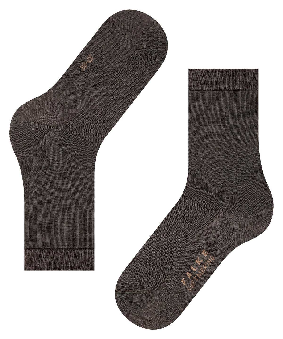 Falke Softmerino Socks Naisten Sukat Ruskea | 43689MYRN