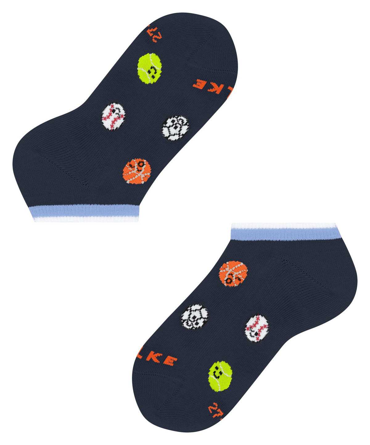 Falke Sporty Balls Sneaker socks Lasten Sukat Sininen | 43768OXLB