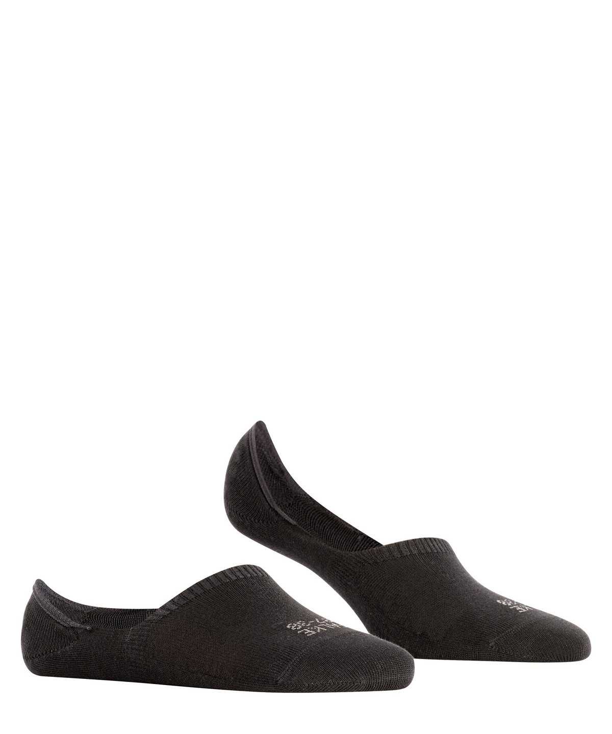 Falke Step High Cut Invisibles Naisten No Show Socks Mustat | 98635INMD