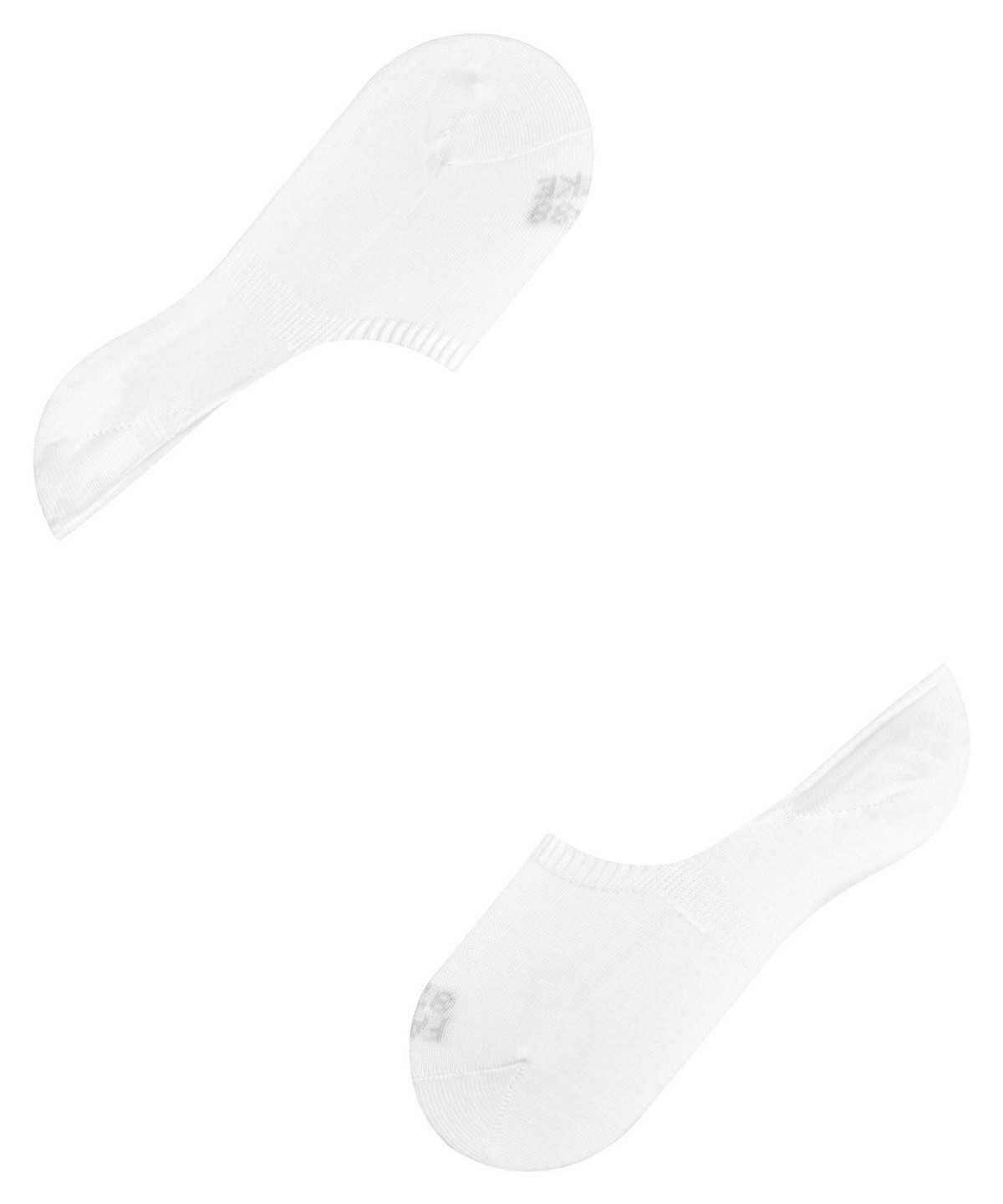 Falke Step High Cut Invisibles Naisten No Show Socks Valkoinen | 71924UZPT