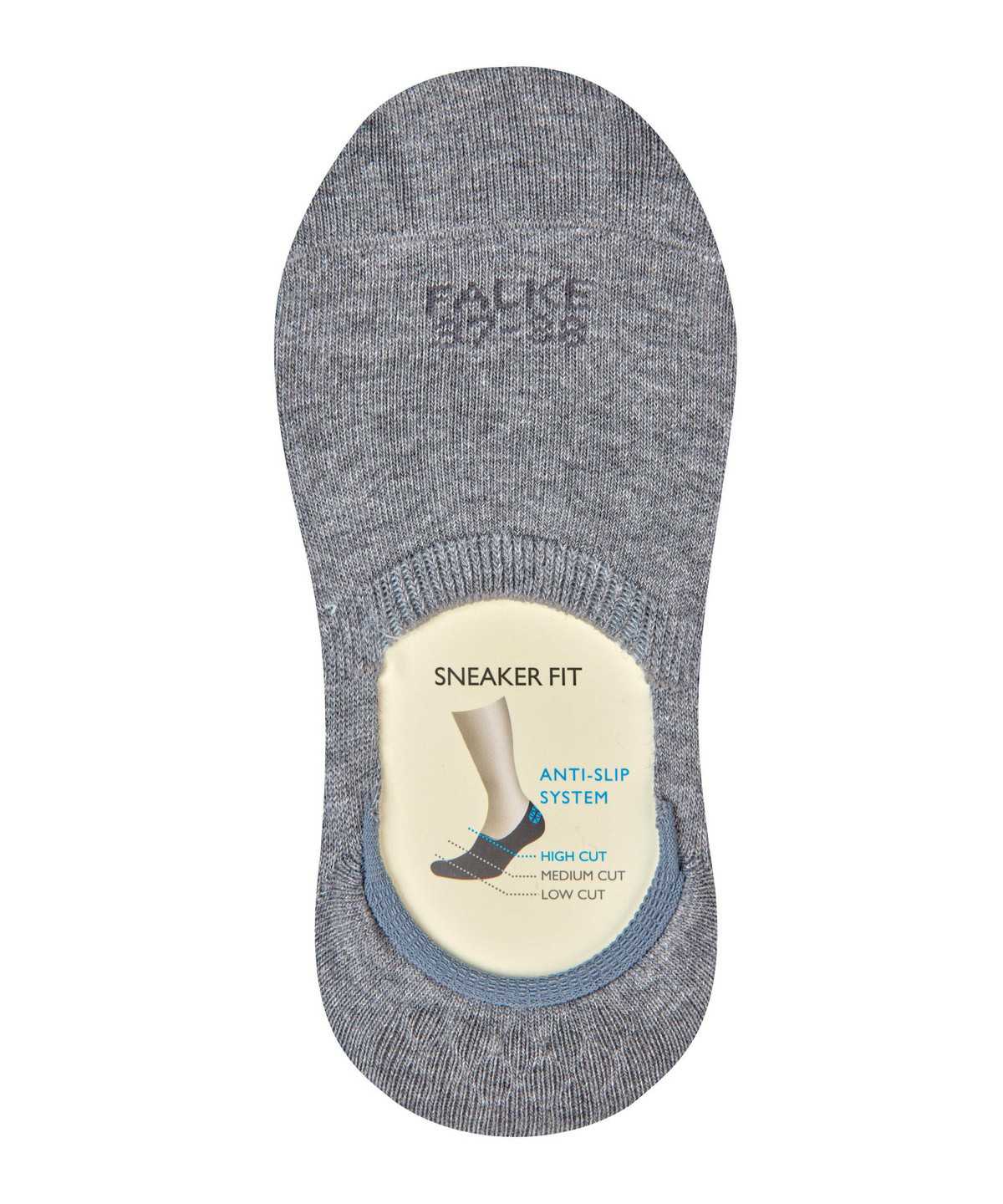 Falke Step High Cut Invisibles Naisten No Show Socks Harmaat | 58469ZDJL