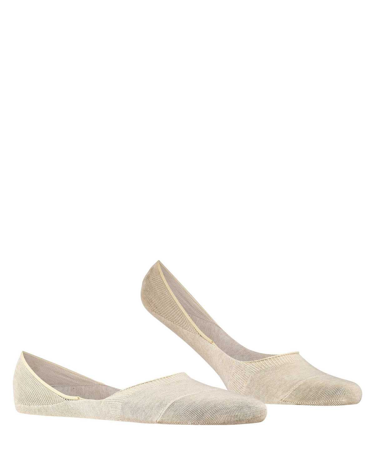 Falke Step Medium Cut Box Invisibles Miesten No Show Socks Beige | 64781ZAUX