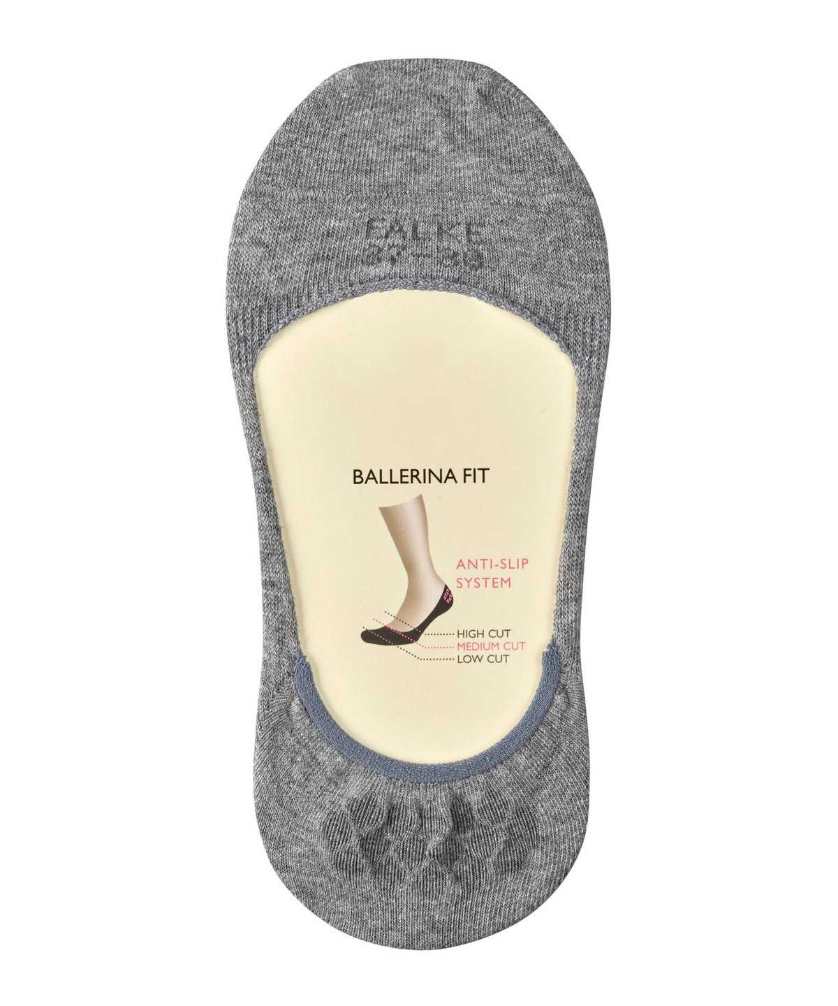 Falke Step Medium Cut Invisibles Naisten No Show Socks Harmaat | 18730KFMG