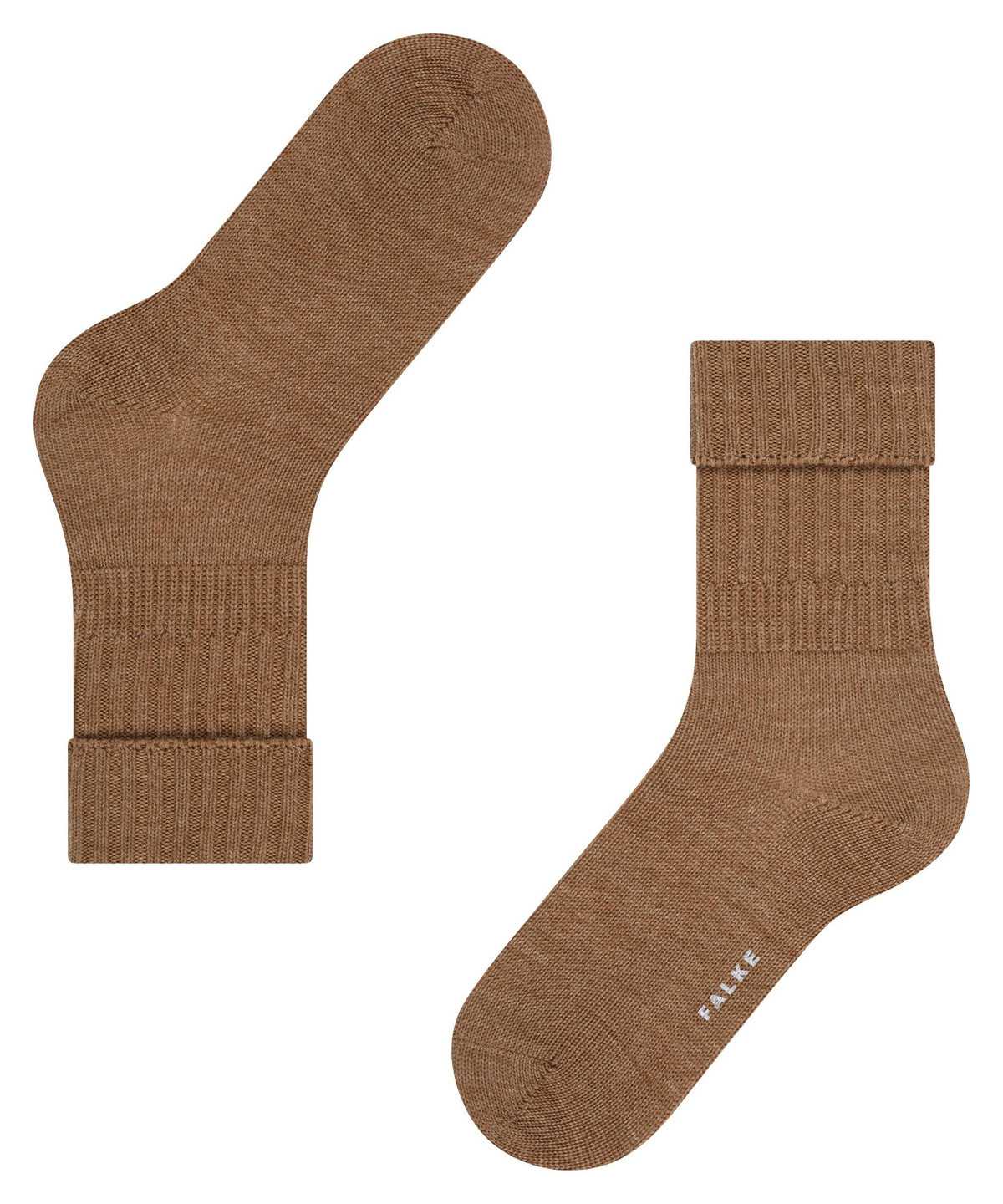 Falke Striggings Rib Boot socks Naisten Sukat Ruskea | 15340XECD