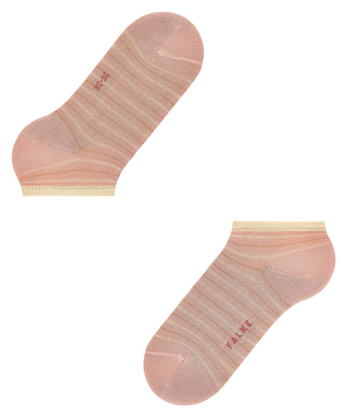 Falke Stripe Shimmer Sneaker Socks Naisten Sukat Pinkki | 83649CAGK