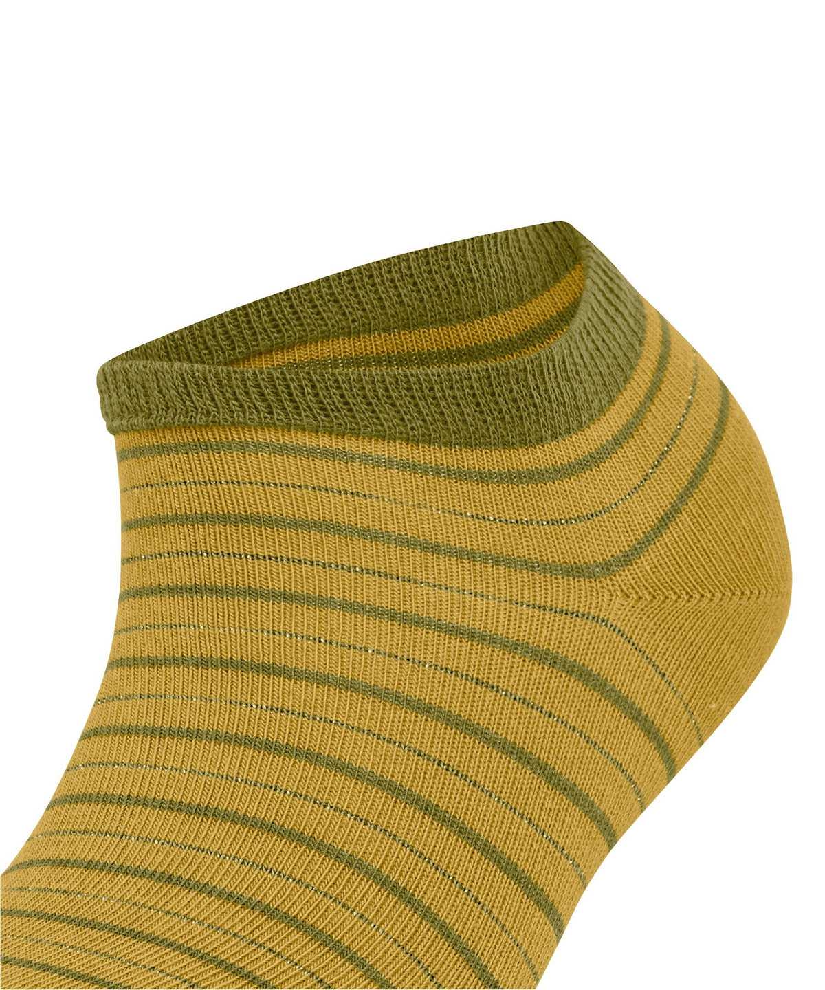 Falke Stripe Shimmer Sneaker Socks Naisten Sukat Keltainen | 45762PETU