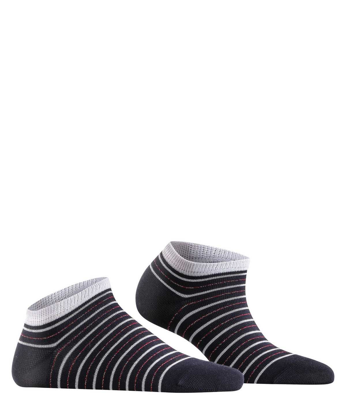 Falke Stripe Shimmer Sneaker Socks Naisten Sukat Sininen | 61827XEOT