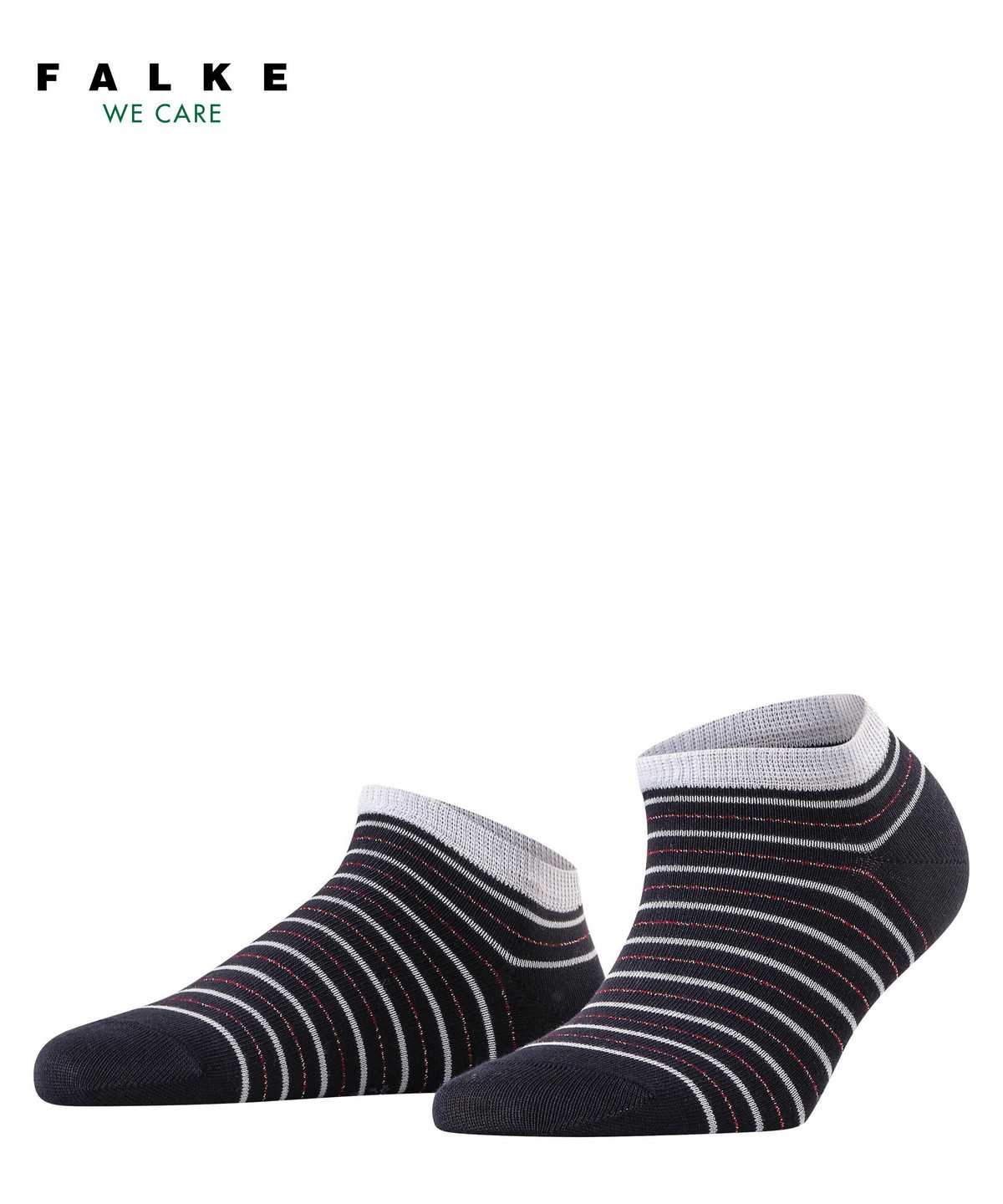 Falke Stripe Shimmer Sneaker Socks Naisten Sukat Sininen | 61827XEOT