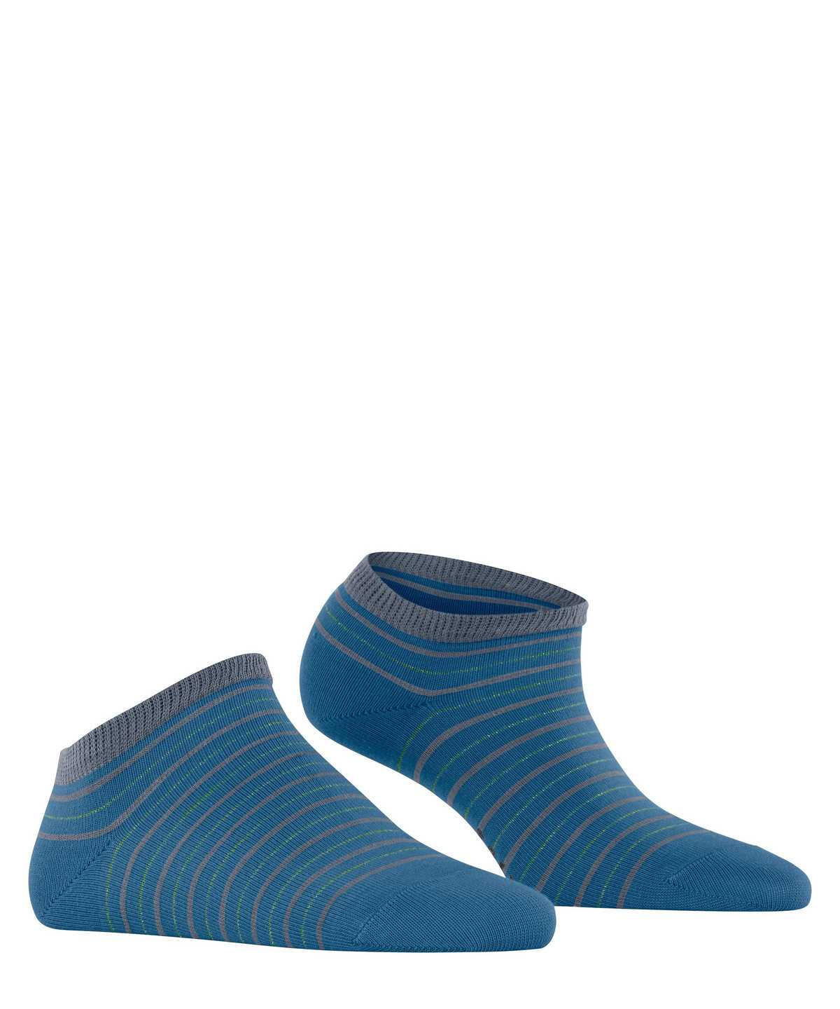 Falke Stripe Shimmer Sneaker Socks Naisten Sukat Sininen | 79251CLDZ