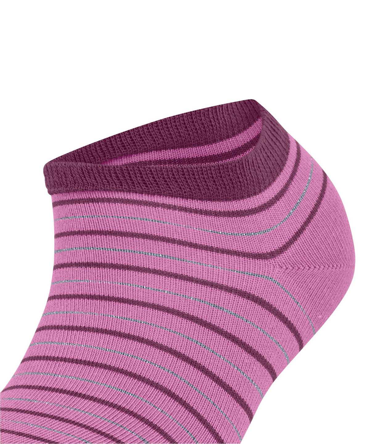 Falke Stripe Shimmer Sneaker Socks Naisten Sukat Punainen | 74063UMXO