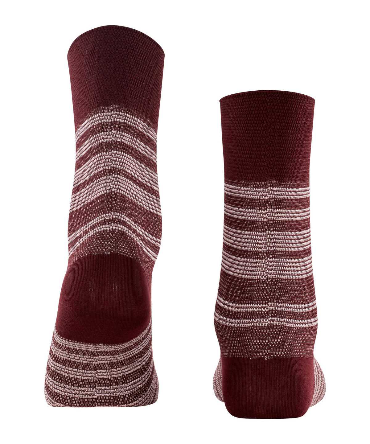 Falke Sunset Stripe Socks Naisten Sukat Punainen | 73854LOYH