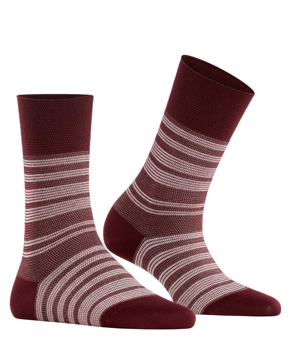 Falke Sunset Stripe Socks Naisten Sukat Punainen | 73854LOYH