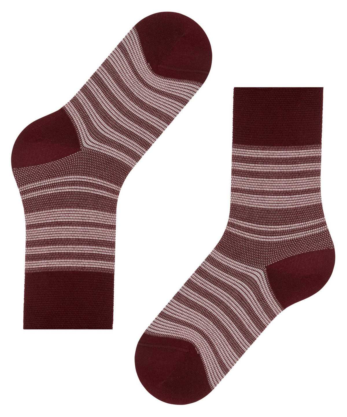 Falke Sunset Stripe Socks Naisten Sukat Punainen | 73854LOYH