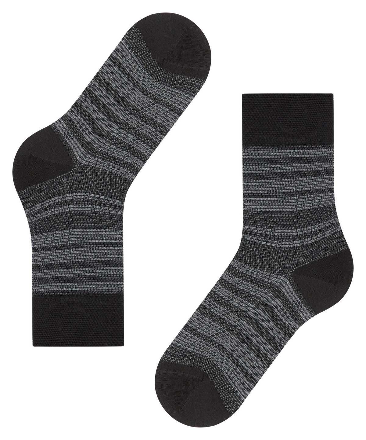 Falke Sunset Stripe Socks Naisten Sukat Mustat | 94356QTSH