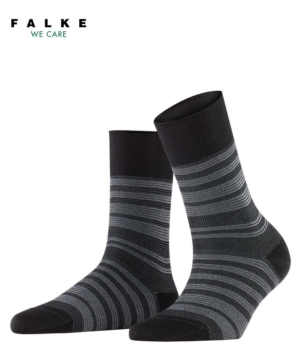 Falke Sunset Stripe Socks Naisten Sukat Mustat | 94356QTSH