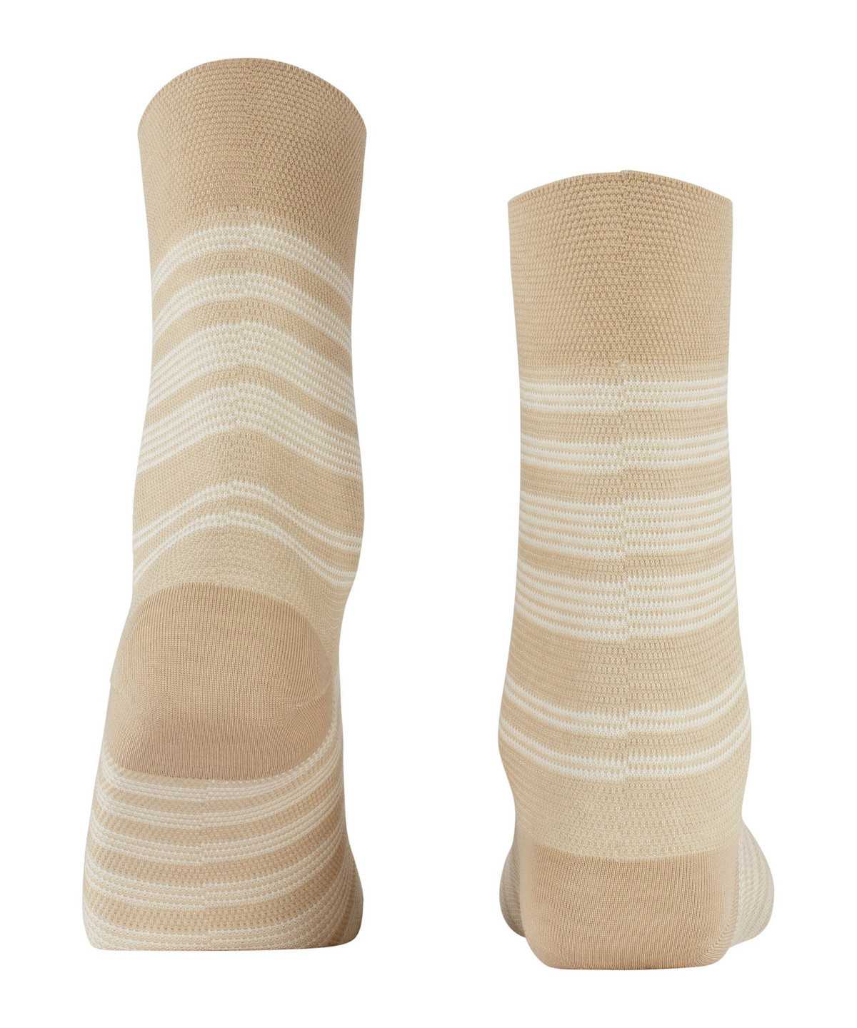 Falke Sunset Stripe Socks Naisten Sukat Beige | 56092PEJK