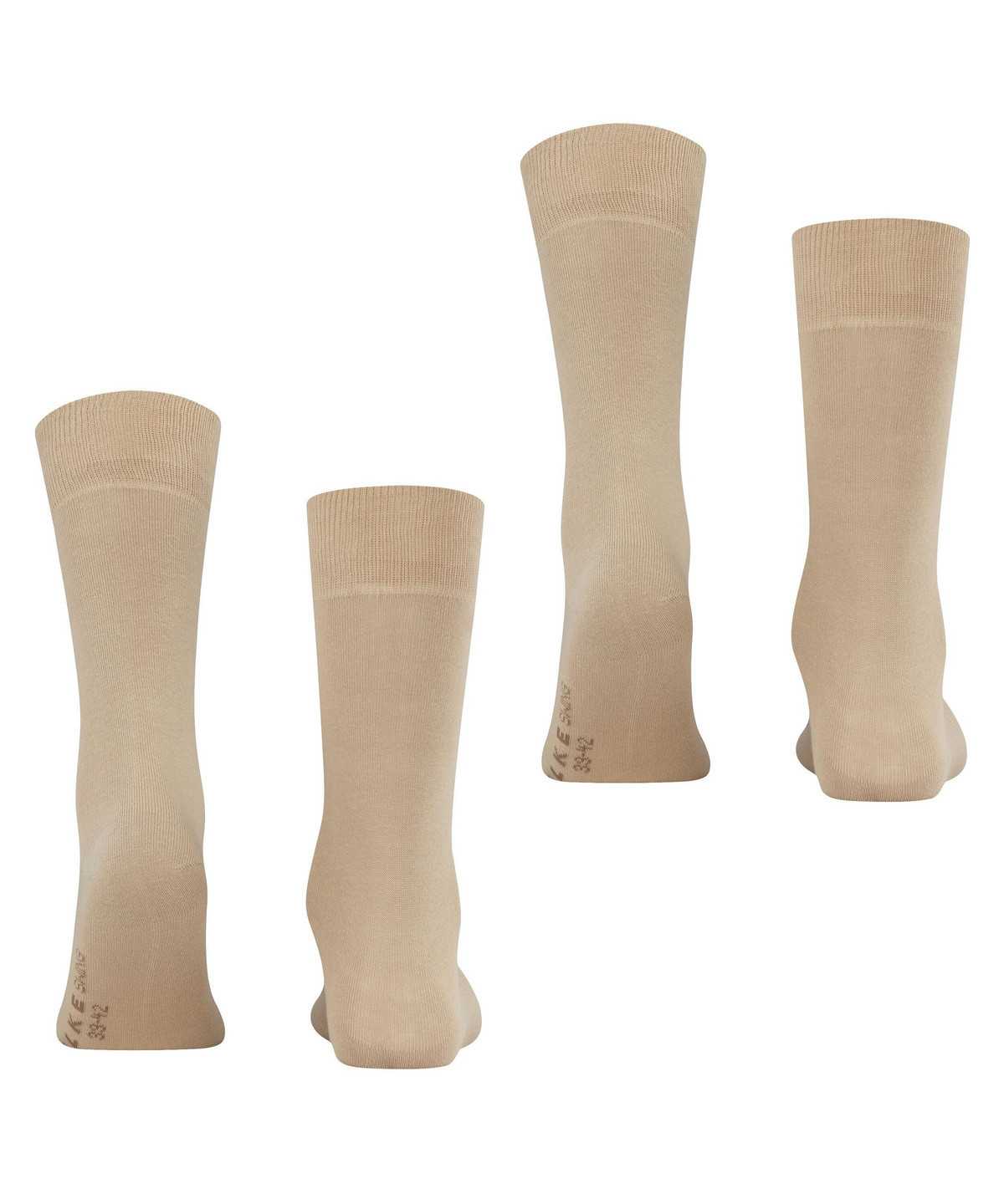 Falke Swing 2-Pack Socks Miesten Sukat Beige | 57286UMQZ