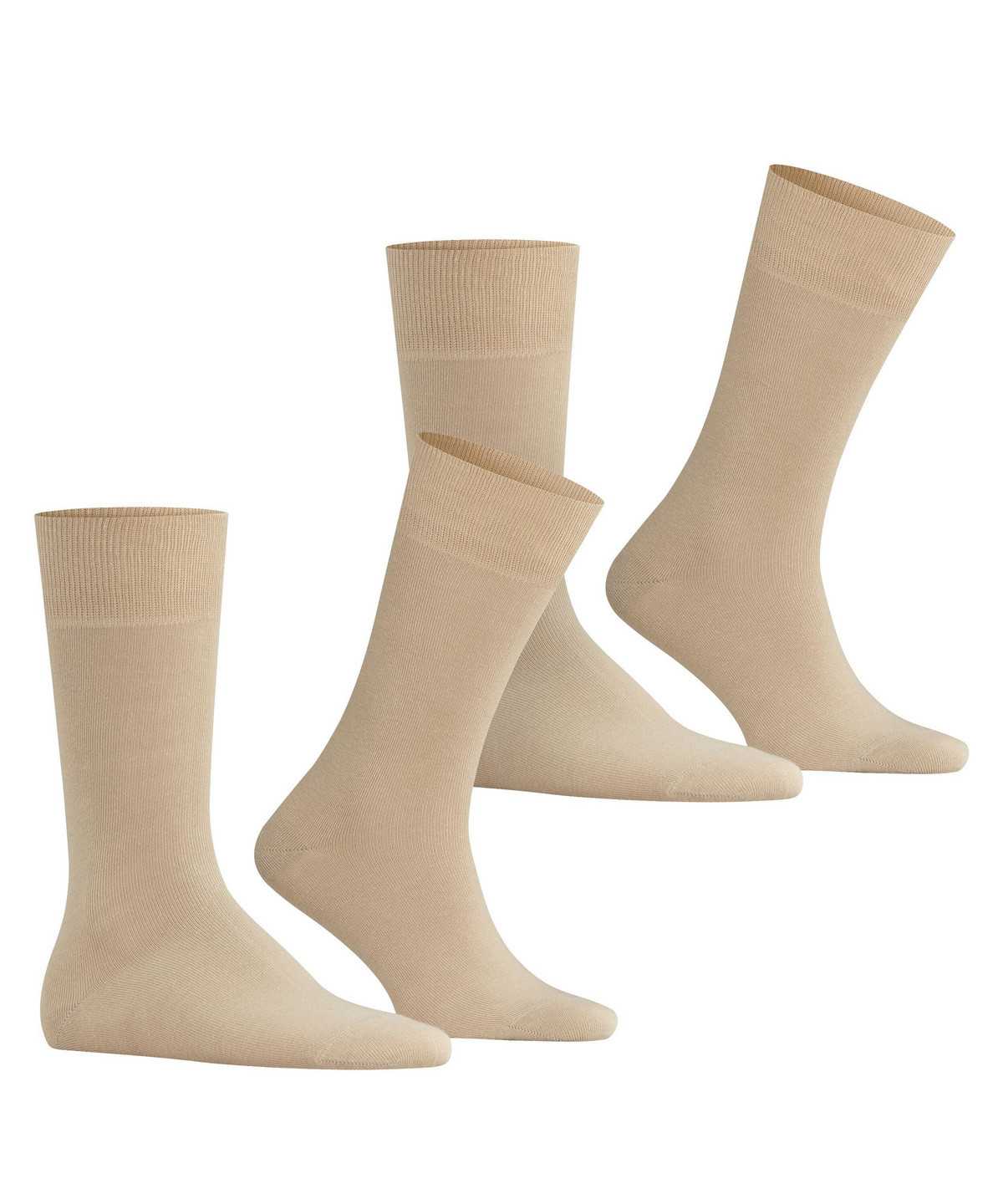 Falke Swing 2-Pack Socks Miesten Sukat Beige | 57286UMQZ