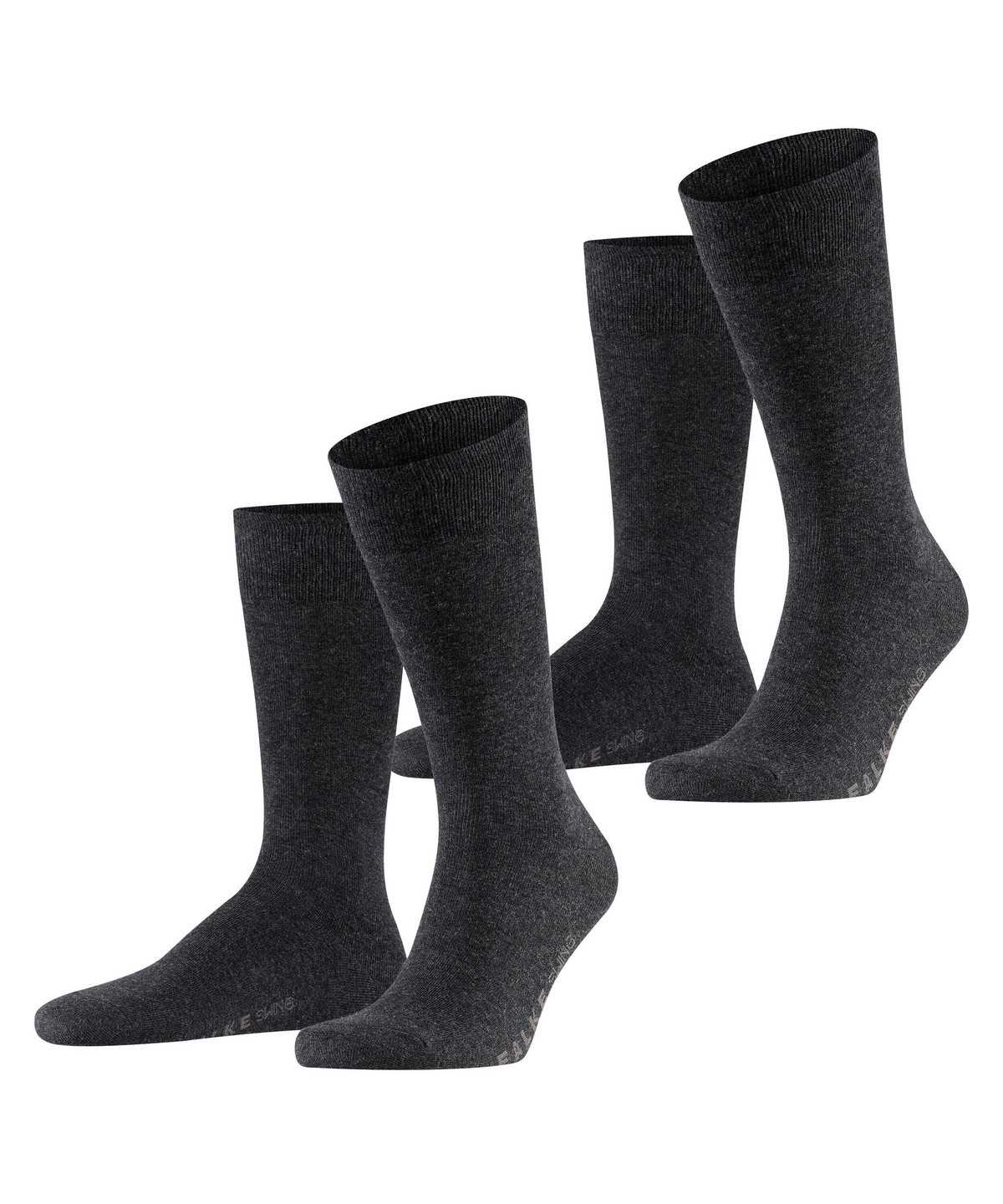 Falke Swing 2-Pack Socks Miesten Sukat Harmaat | 68325MUSN