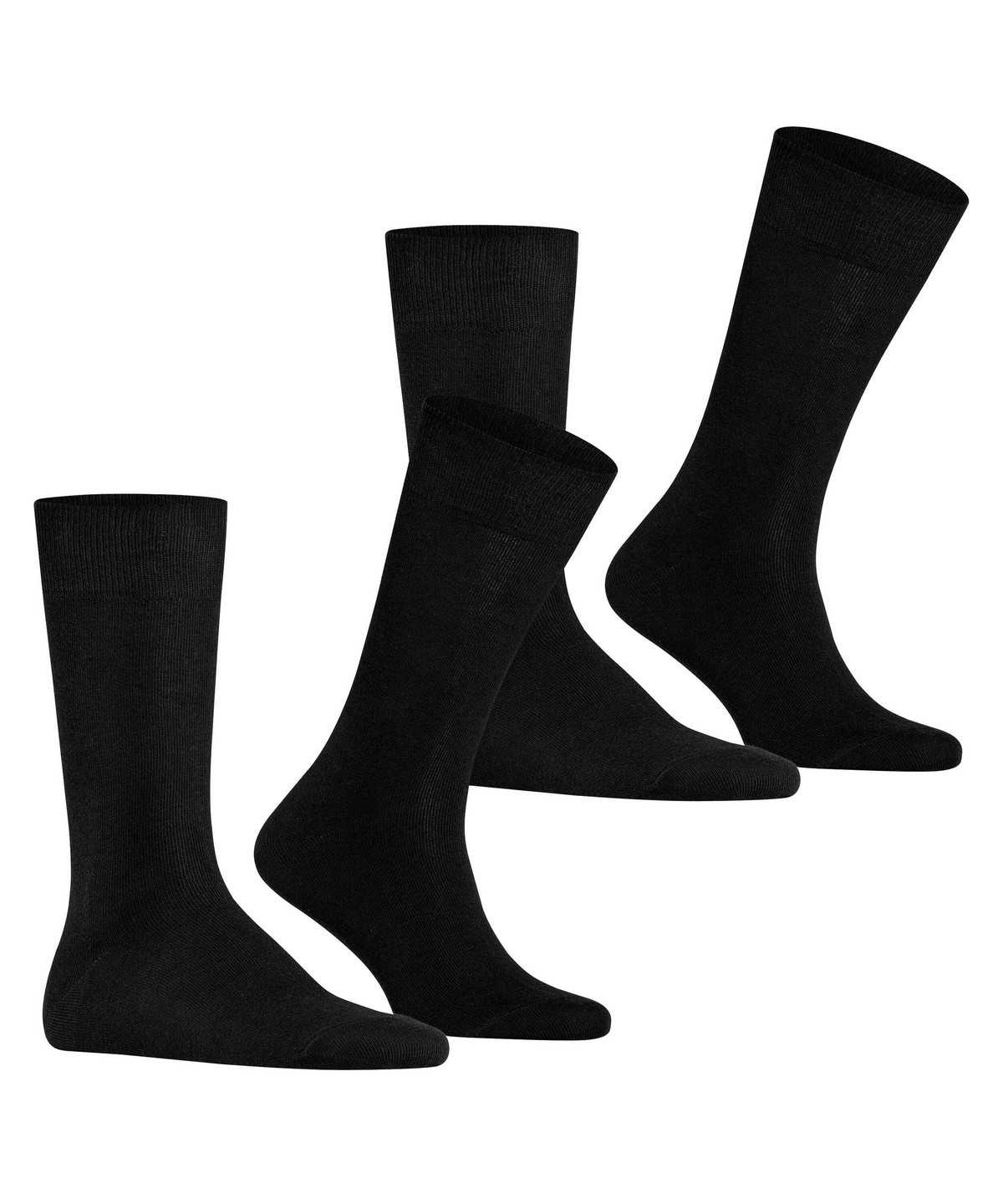 Falke Swing 2-Pack Socks Miesten Sukat Mustat | 08635XMDL