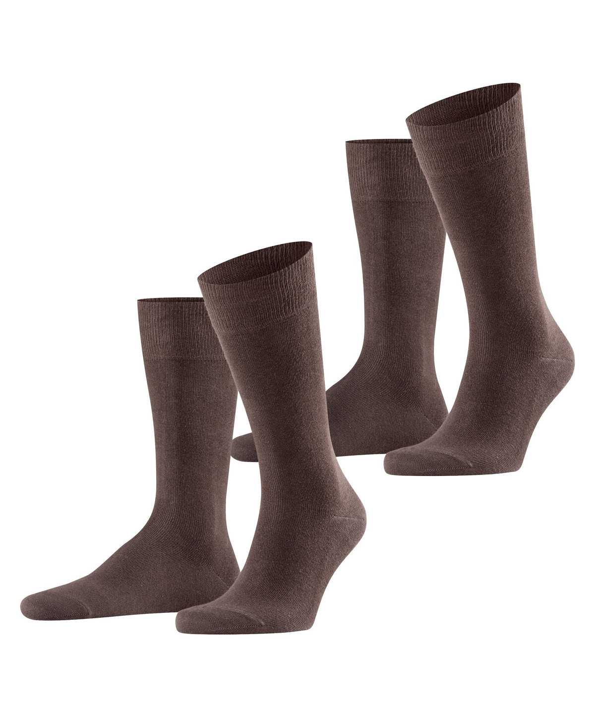 Falke Swing 2-Pack Socks Miesten Sukat Ruskea | 92304ENAH