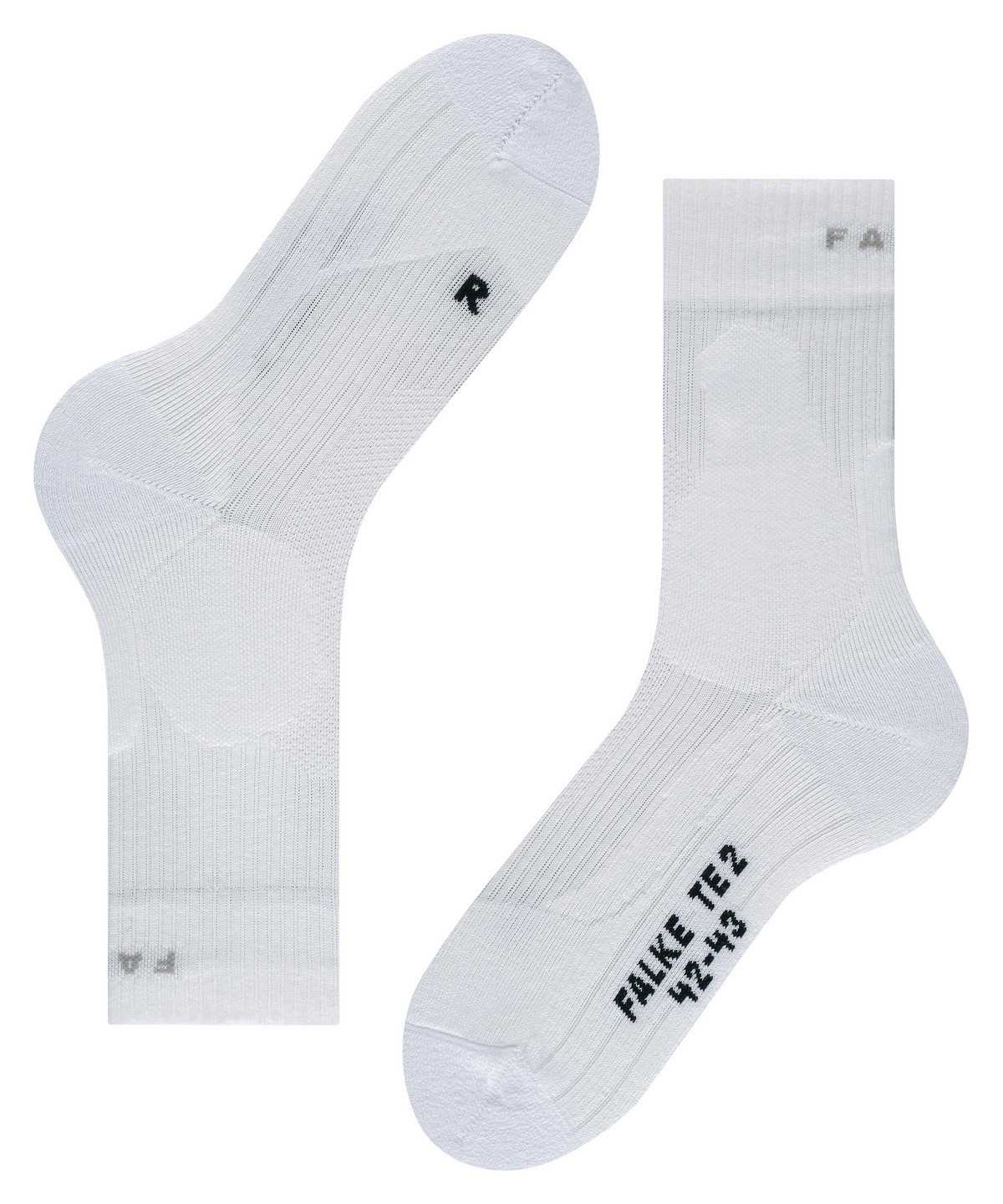 Falke TE2 Tennis Socks Miesten Sukat Valkoinen | 20863VRUI