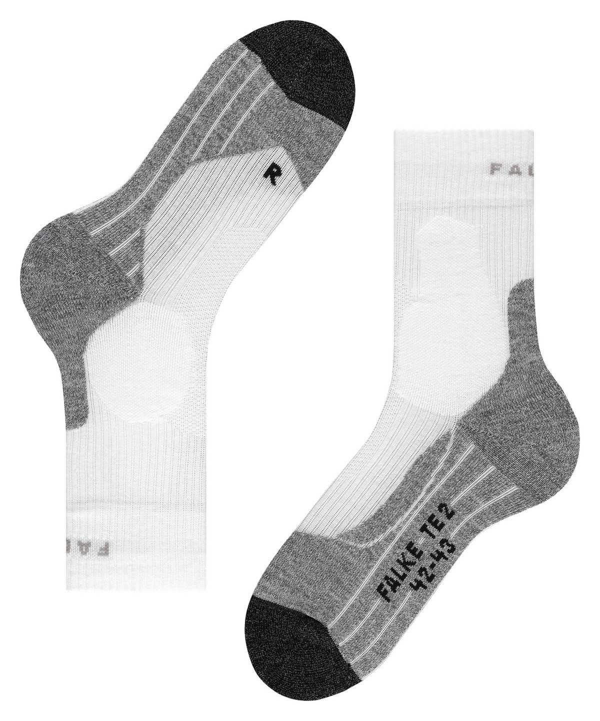 Falke TE2 Tennis Socks Miesten Sukat Valkoinen | 01437QAVJ