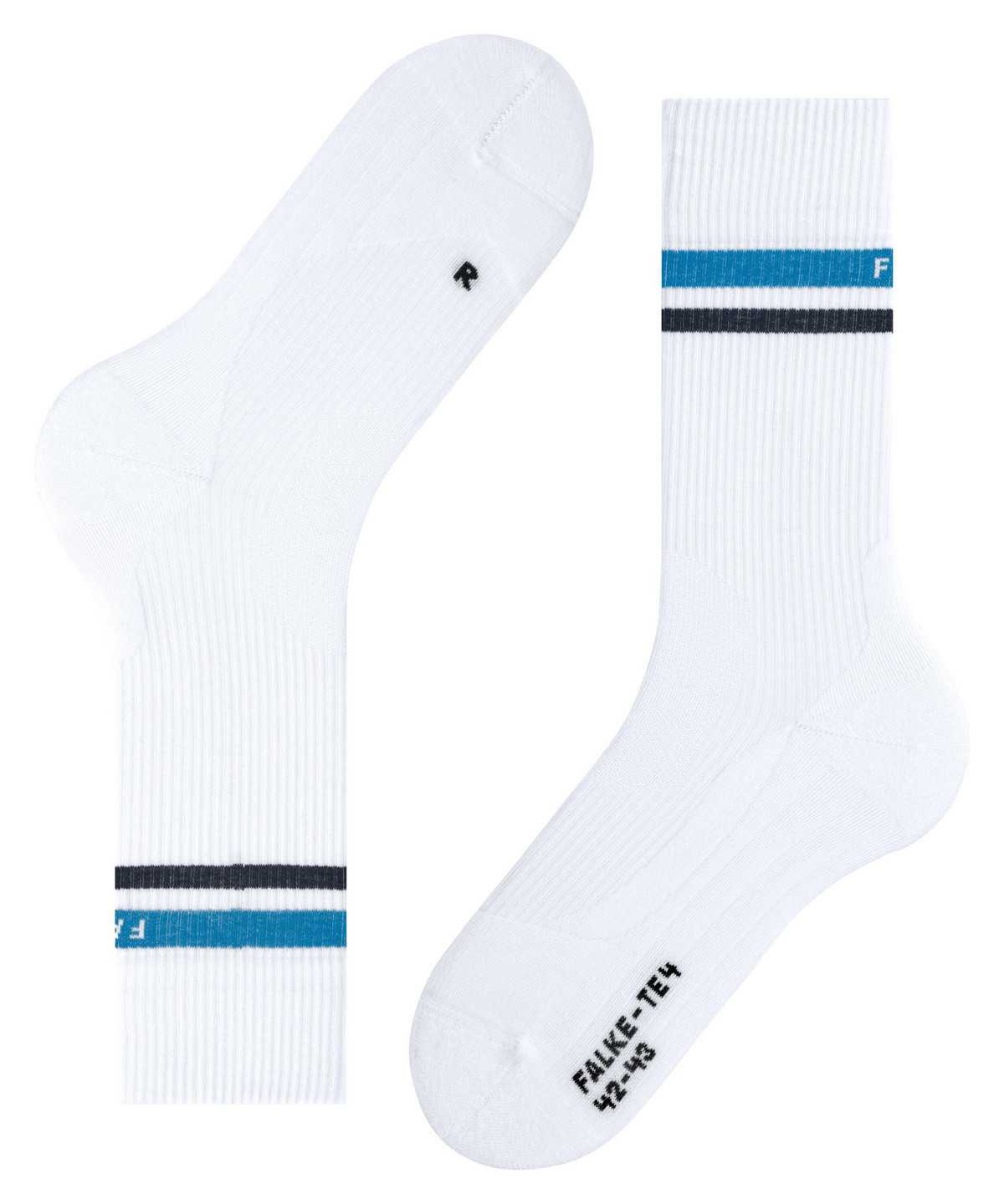 Falke TE4 Classic Tennis Socks Miesten Sukat Valkoinen | 86713PBQM