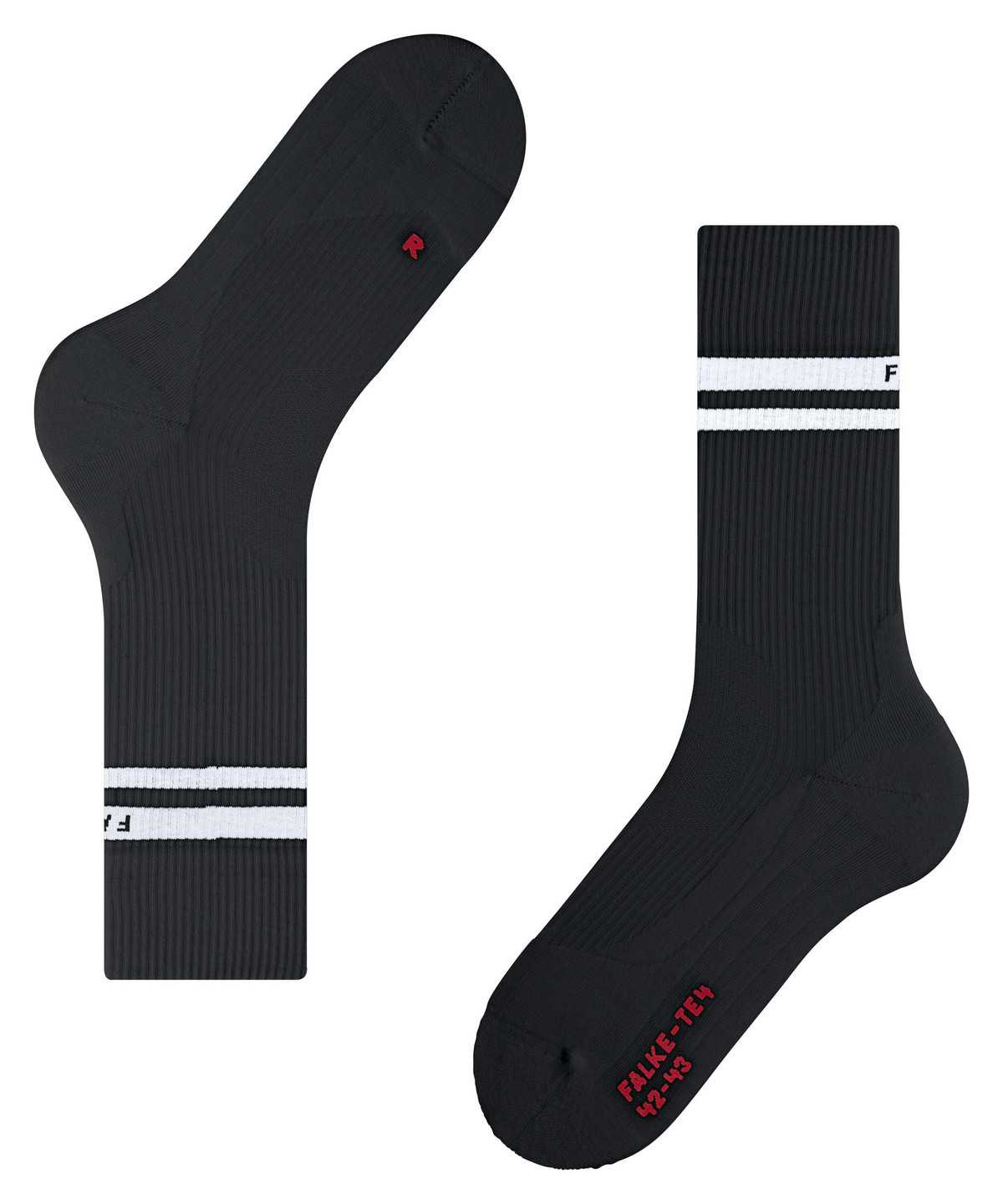 Falke TE4 Classic Tennis Socks Naisten Sports Socks Mustat | 02179KDPO