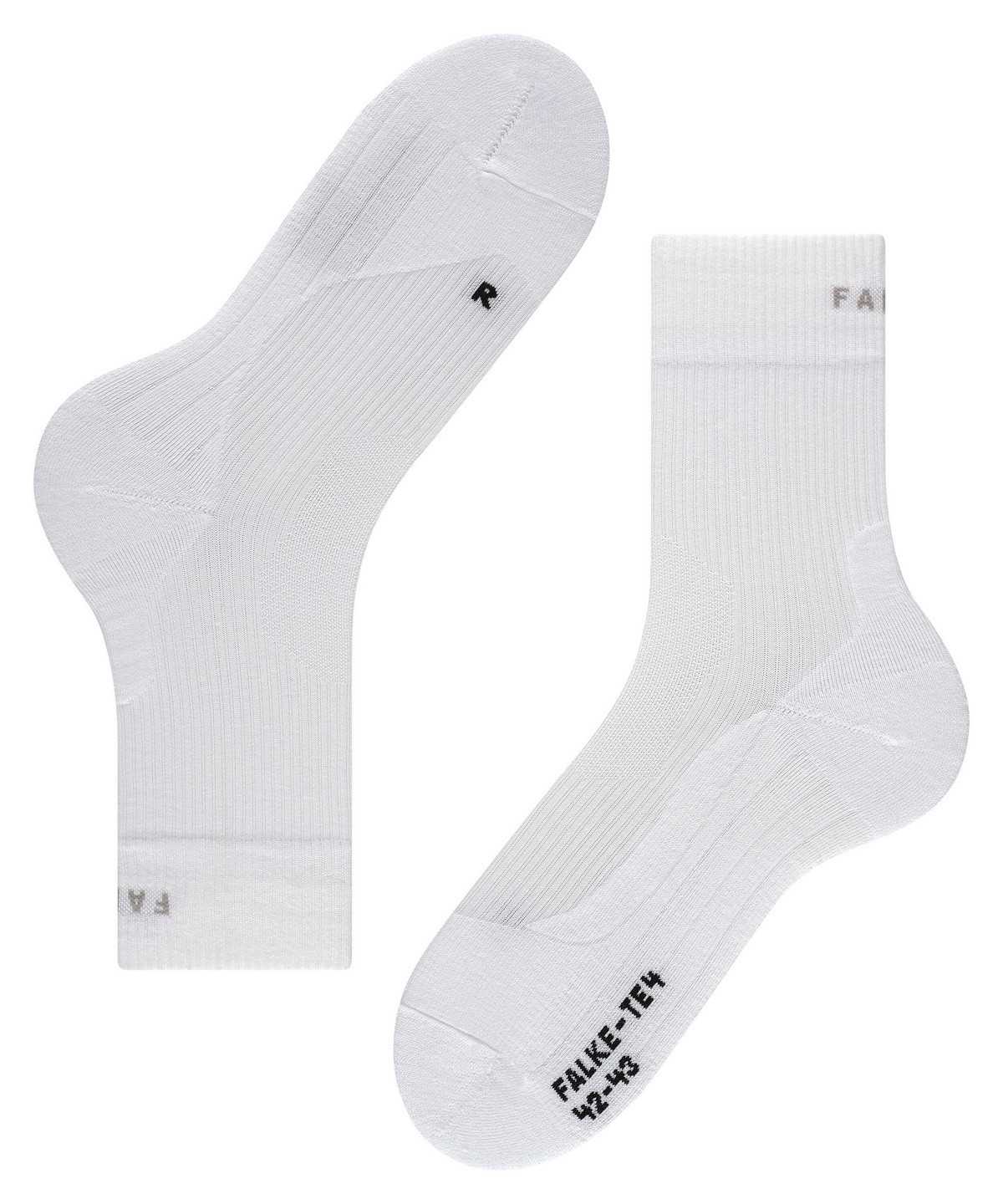 Falke TE4 Tennis Socks Miesten Sukat Valkoinen | 26471AGFK