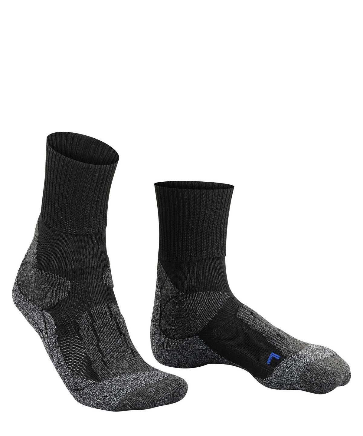 Falke TK1 Adventure Cool Trekking Socks Naisten Sports Socks Mustat | 28956ZXWD