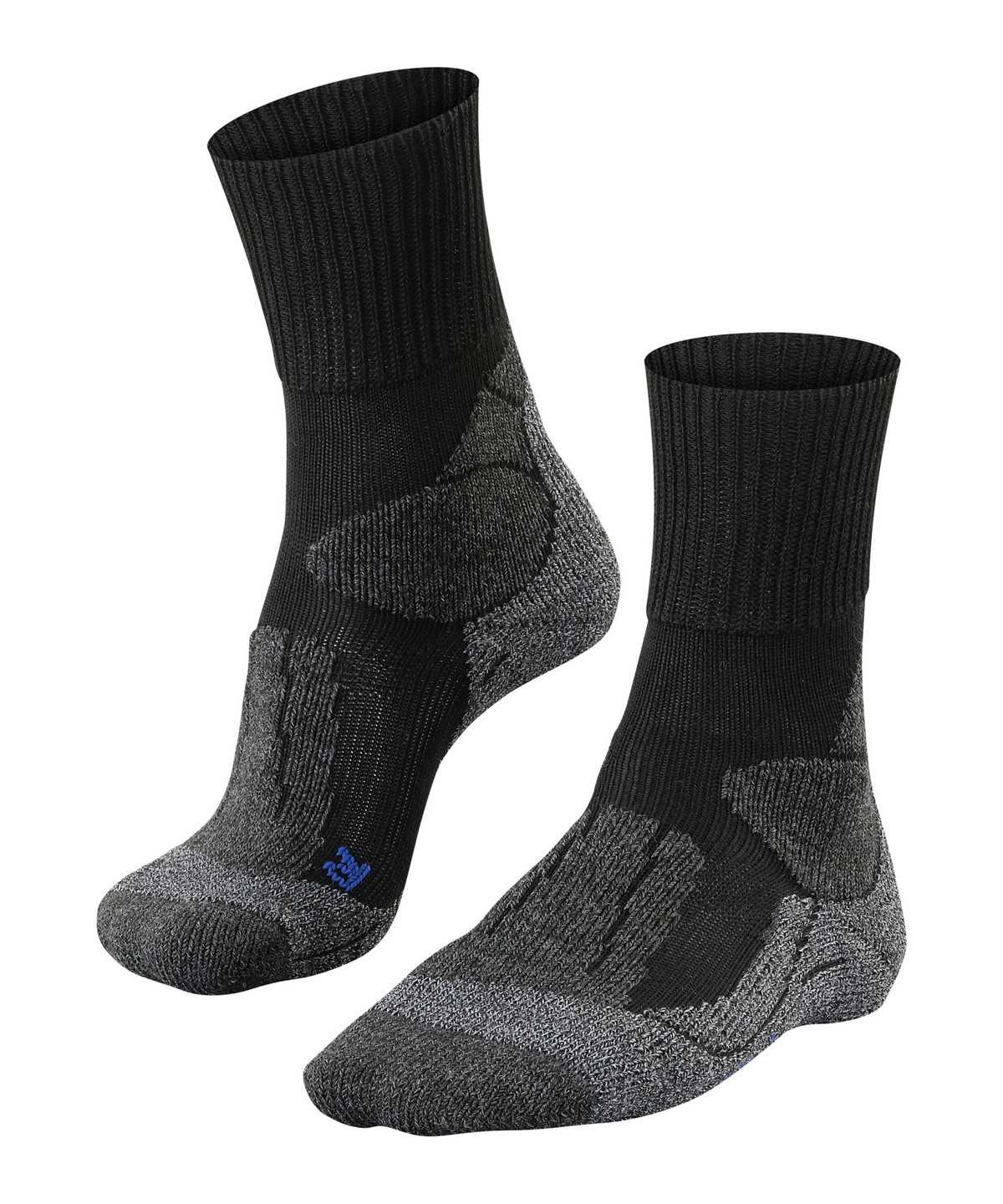 Falke TK1 Adventure Cool Trekking Socks Naisten Sports Socks Mustat | 28956ZXWD