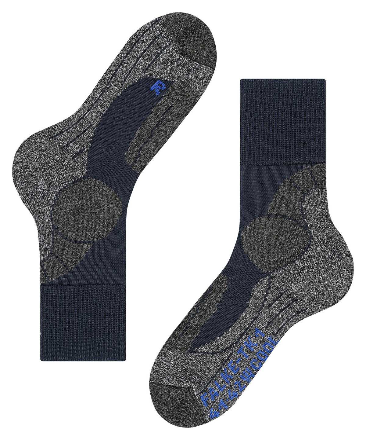 Falke TK1 Adventure Cool Trekking Socks Naisten Sports Socks Sininen | 10374WPMC